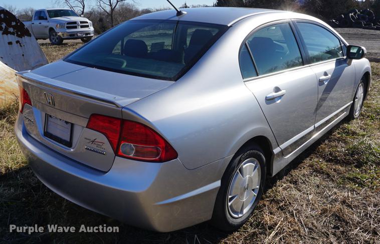 image for item DE3354 2008 Honda Civic Hybrid