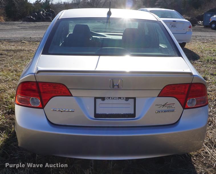 image for item DE3354 2008 Honda Civic Hybrid