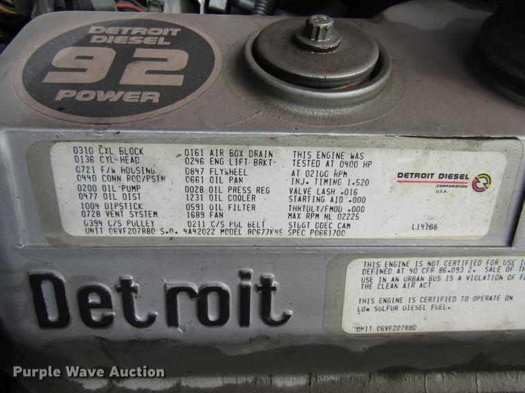 image for item DE5929 1994 Seagrave fire truck