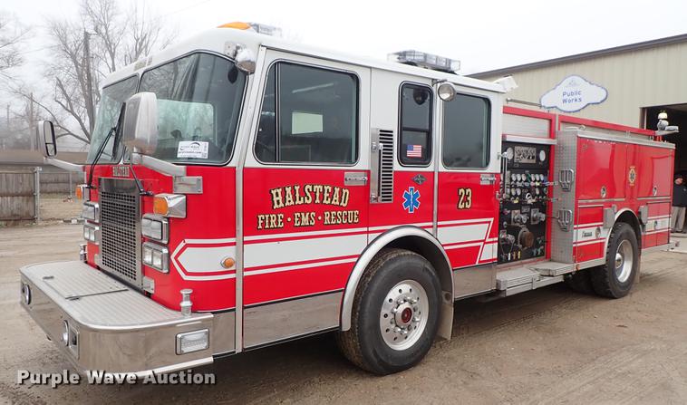 image for item DF8677 1993 Spartan Gladiator GA40M-2142 fire truck