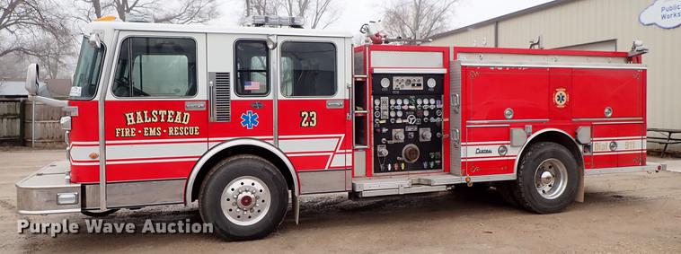 image for item DF8677 1993 Spartan Gladiator GA40M-2142 fire truck