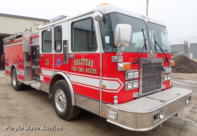 image for item DF8677 1993 Spartan Gladiator GA40M-2142 fire truck