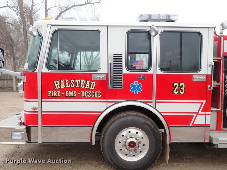 image for item DF8677 1993 Spartan Gladiator GA40M-2142 fire truck