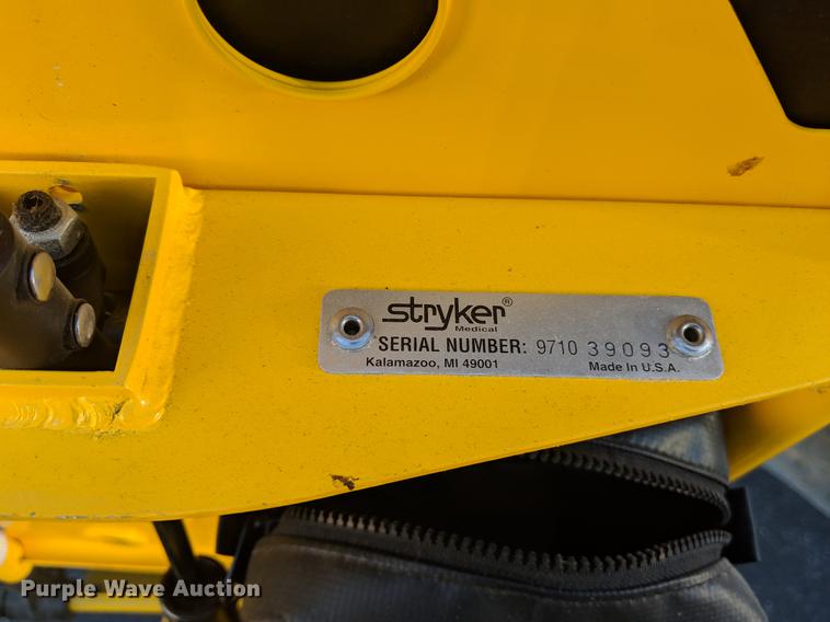 image for item DN9142 (2) Stryker ambulance cots