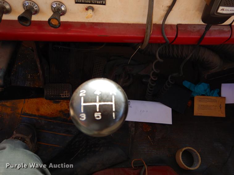 image for item ER9436 1962 Ford C700 fire truck