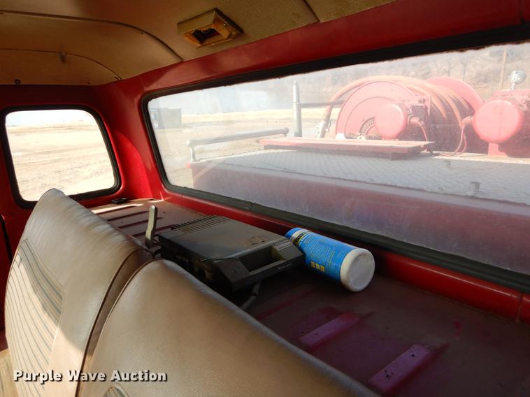 image for item ER9436 1962 Ford C700 fire truck