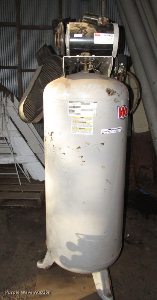Westward 4ME96 air compressor tank and motor in Milford, KS Item