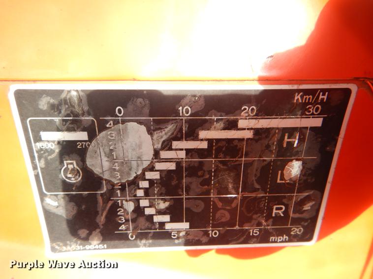 image for item DE0050 1998 Kubota M5400SD tractor