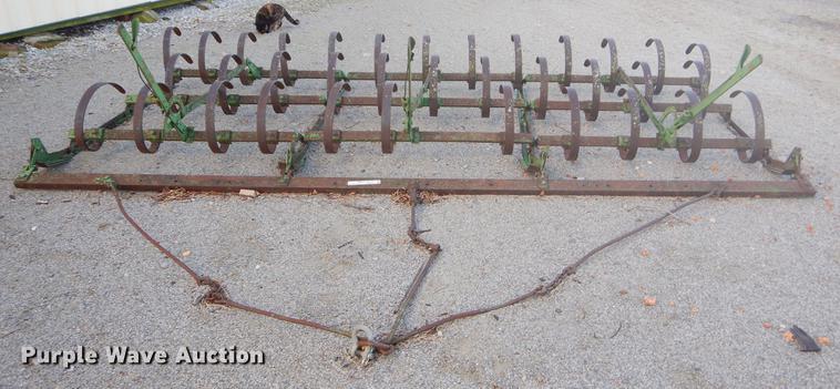 image for item ER9392 John Deere spring tooth drag harrow