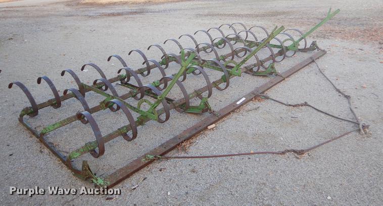 image for item ER9392 John Deere spring tooth drag harrow