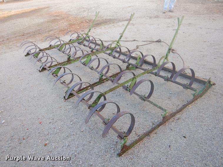image for item ER9392 John Deere spring tooth drag harrow