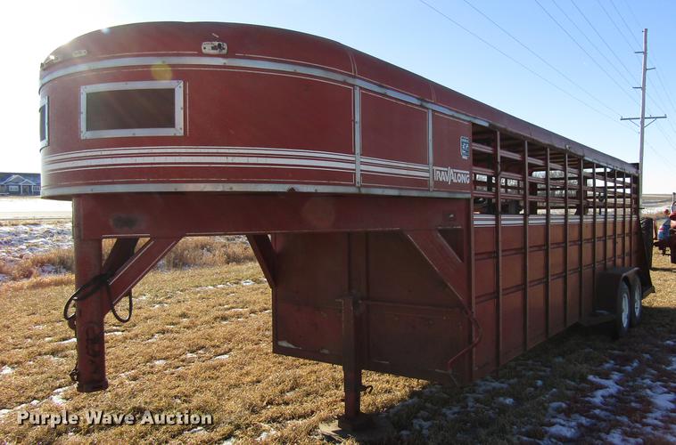 image for item EU9555 1987 Travalong livestock trailer