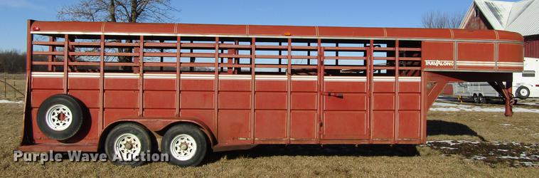 image for item EU9555 1987 Travalong livestock trailer