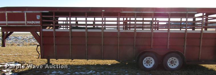 image for item EU9555 1987 Travalong livestock trailer
