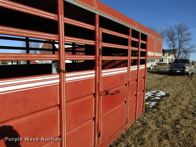 image for item EU9555 1987 Travalong livestock trailer