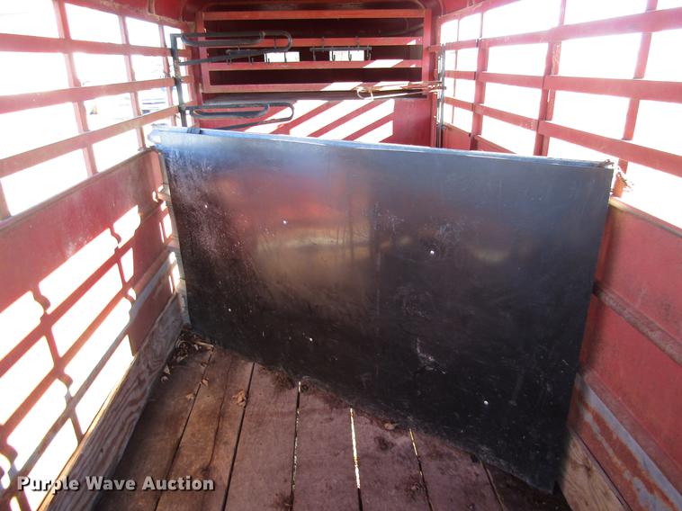 image for item EU9555 1987 Travalong livestock trailer