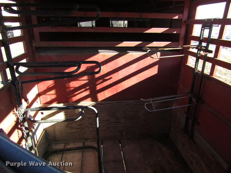 image for item EU9555 1987 Travalong livestock trailer