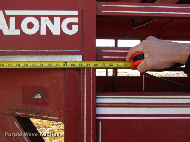 image for item EU9555 1987 Travalong livestock trailer