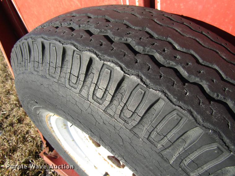 image for item EU9555 1987 Travalong livestock trailer