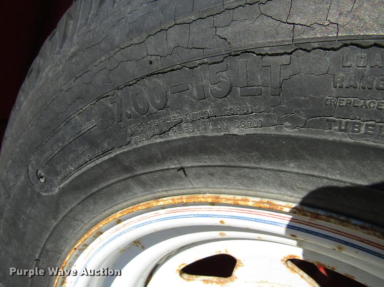 image for item EU9555 1987 Travalong livestock trailer