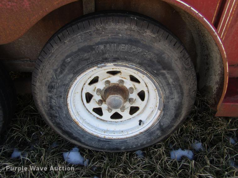 image for item EU9555 1987 Travalong livestock trailer