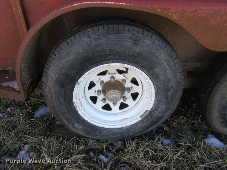 image for item EU9555 1987 Travalong livestock trailer