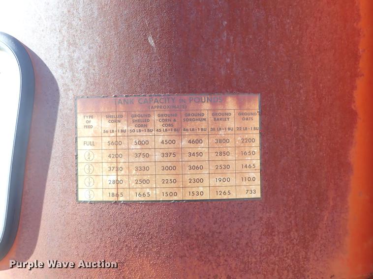 image for item FH9587 New Holland 354 feed mixer/grinder