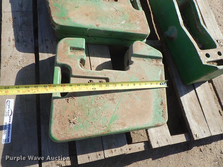 image for item FH9595 (5) John Deere weights