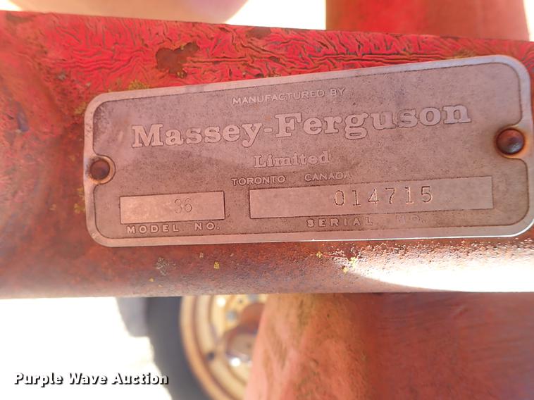image for item FH9603 Massey-Ferguson 36 hay rake
