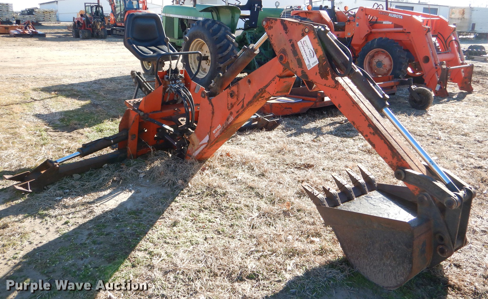 1998 Woods 9000 backhoe attachment in Bonner Springs, KS Item DE0042