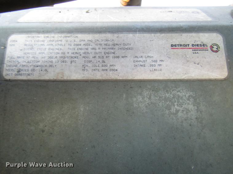 image for item DB6916 2005 Freightliner Columbia semi truck