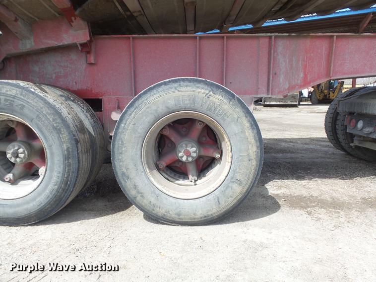 image for item DC7369 1971 Fruehauf DN-F2-DB4-24 end dump trailer