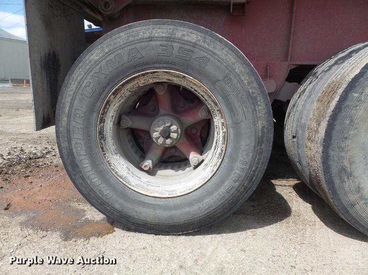 image for item DC7369 1971 Fruehauf DN-F2-DB4-24 end dump trailer