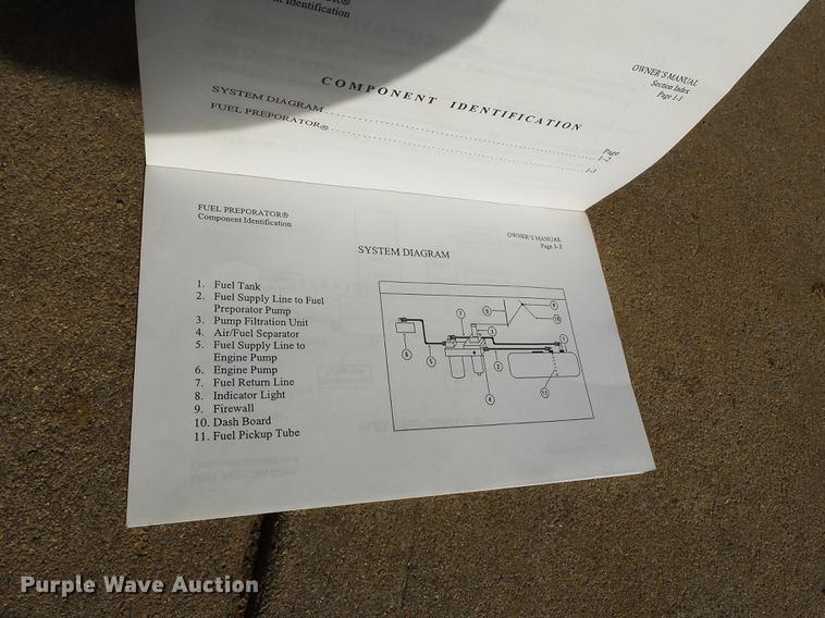 image for item DD2376 Diesel Products fuel preporator
