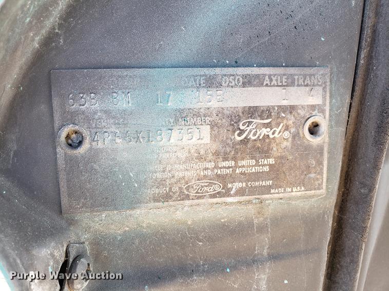 image for item AV9323 1964 Ford Galaxie 500