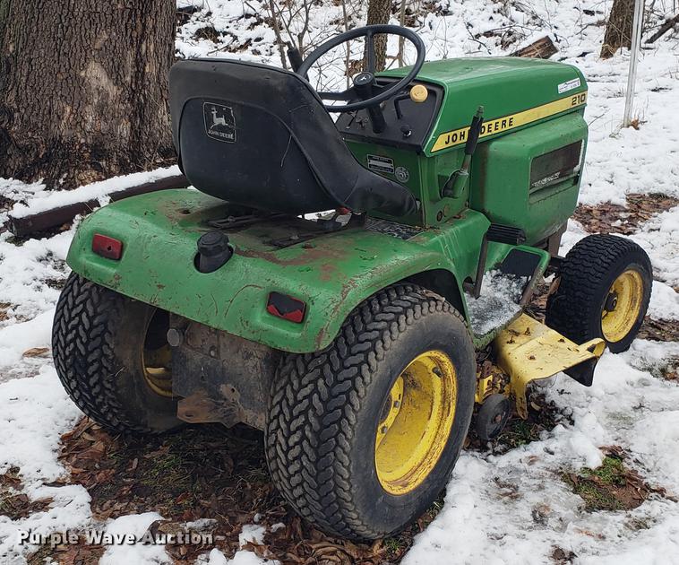 image for item AV9355 John Deere 210 lawn mower