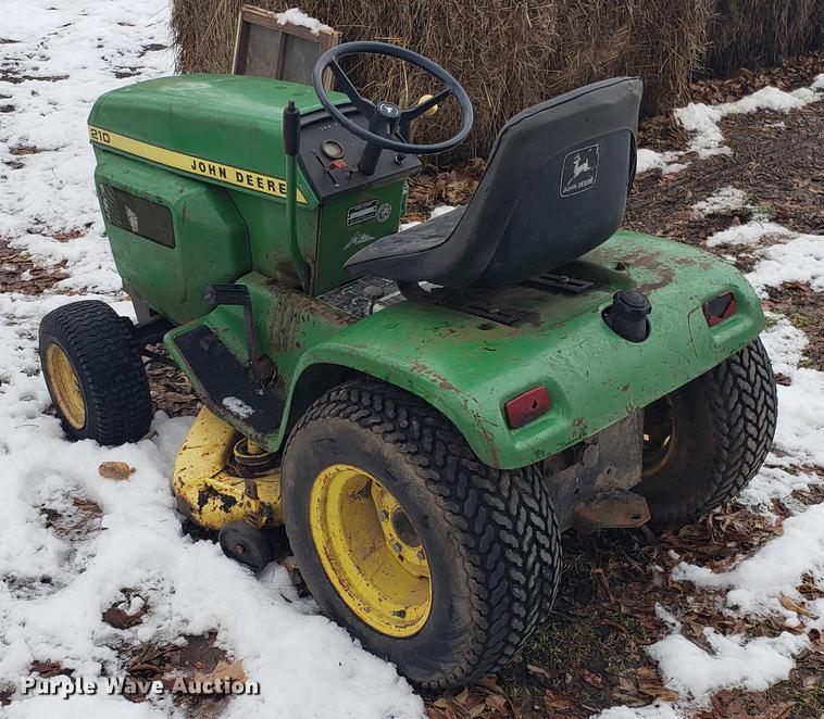 image for item AV9355 John Deere 210 lawn mower