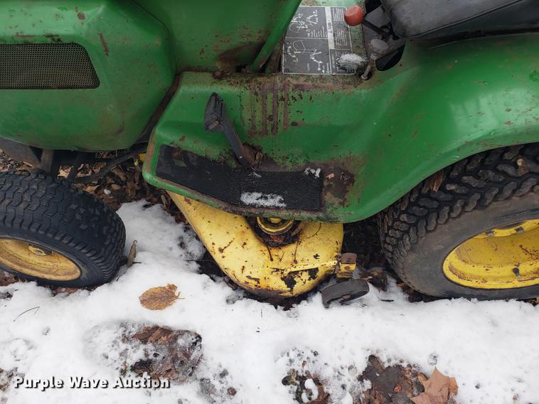 image for item AV9355 John Deere 210 lawn mower