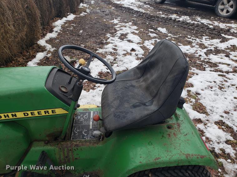 image for item AV9355 John Deere 210 lawn mower