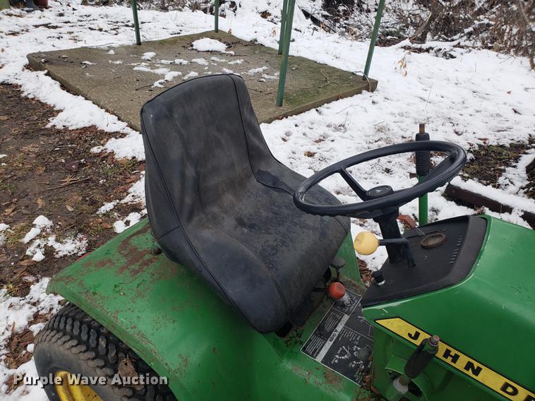 image for item AV9355 John Deere 210 lawn mower