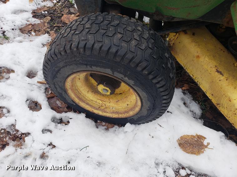 image for item AV9355 John Deere 210 lawn mower