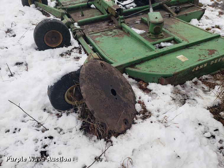 image for item AV9356 John Deere 1508 batwing rotary mower