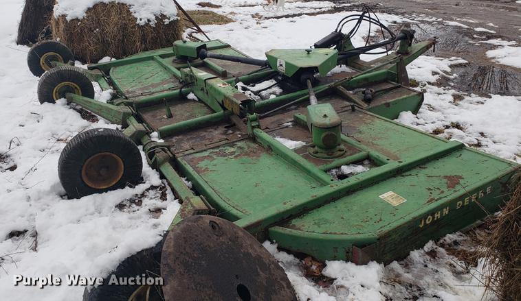 image for item AV9356 John Deere 1508 batwing rotary mower