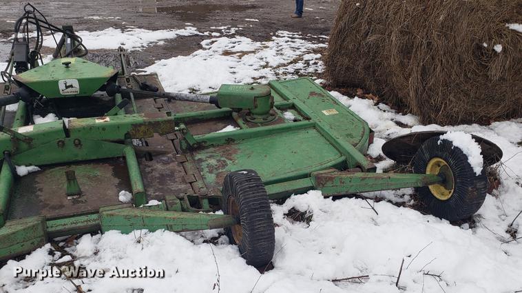 image for item AV9356 John Deere 1508 batwing rotary mower