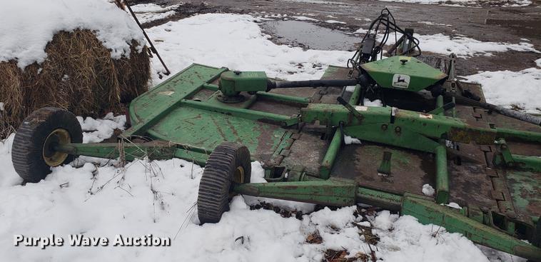 image for item AV9356 John Deere 1508 batwing rotary mower