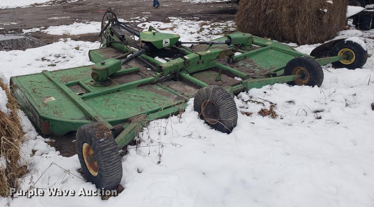 image for item AV9356 John Deere 1508 batwing rotary mower