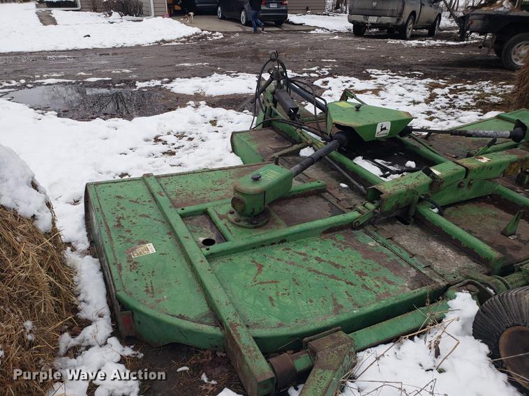 image for item AV9356 John Deere 1508 batwing rotary mower