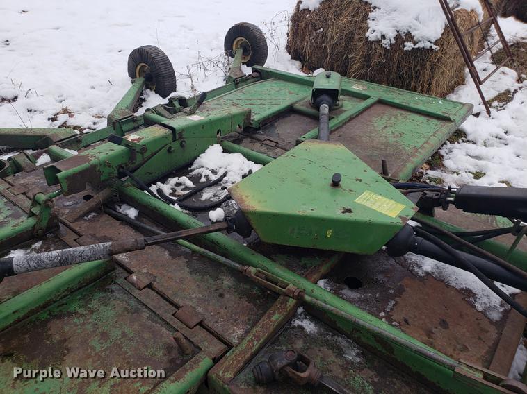 image for item AV9356 John Deere 1508 batwing rotary mower