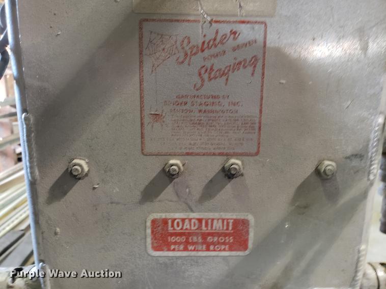 image for item AV9366 Spider Staging sky climber cable hoist