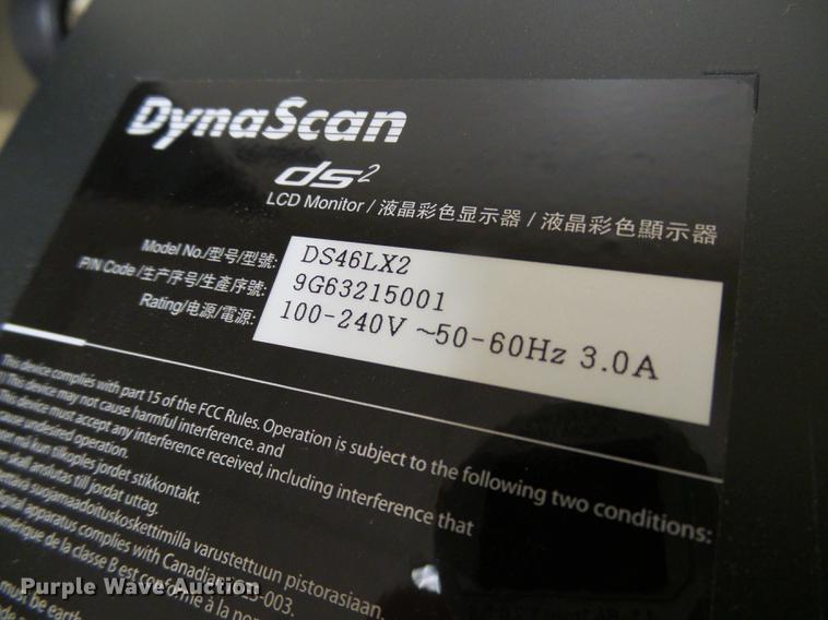 image for item DB2163 (5) DynaScan DS2 46" LCD monitors